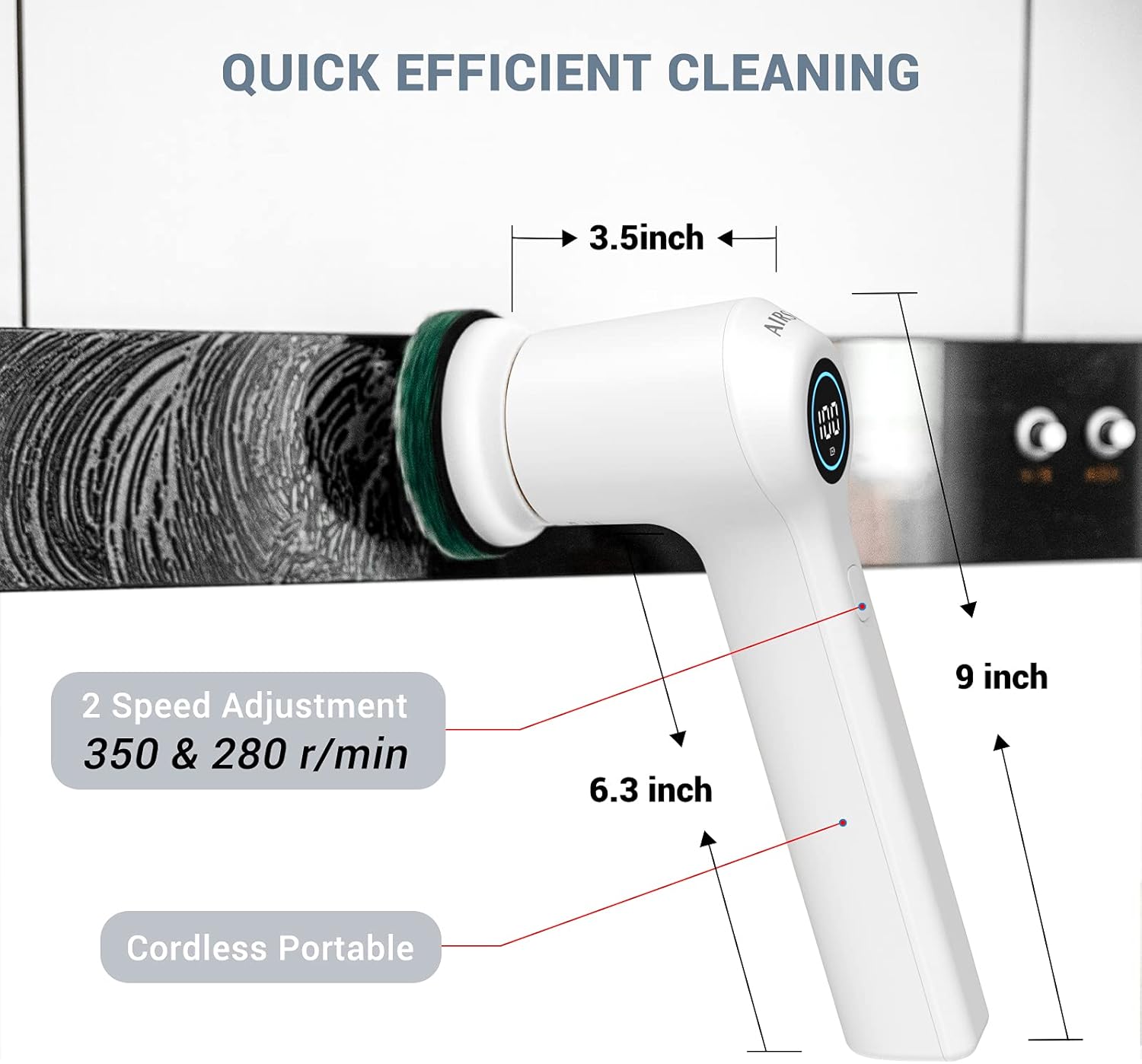 Electric Cleaning Scrubber